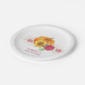 小さなカボチャの赤ちゃんシャワー紙プレート ペーパープレート (アングル)