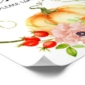 小さなカボチャは赤ちゃんのシャワーが好きになる途中にある ポスター (角)