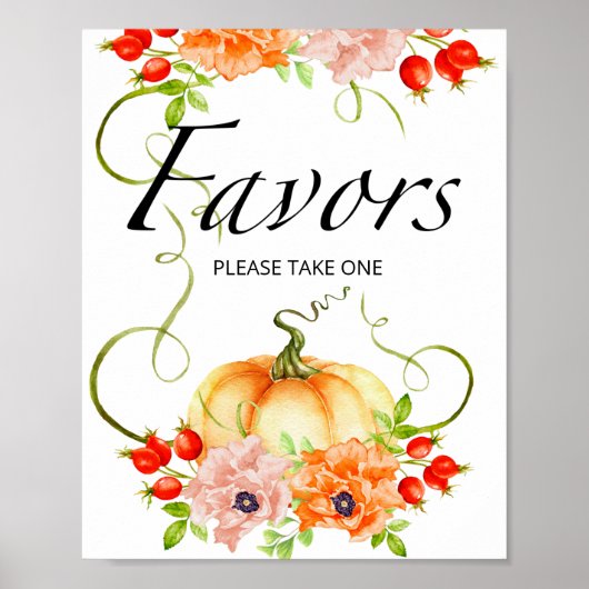 小さなカボチャは赤ちゃんのシャワーが好きになる途中にある ポスター (正面)