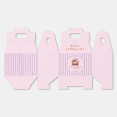 小さなカボチャは赤ちゃんシャワーの途中にある フェイバーボックス (見開き)