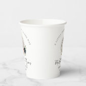 小さなカボチャは赤ちゃんシャワーの途中にある 紙コップ (左)