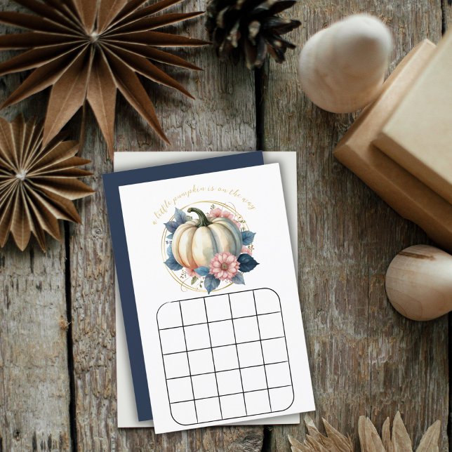 小さなカボチャ秋の秋フローラビンゴゲーム (クリエイターアップロード済み)