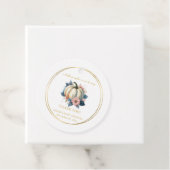 小さなカボチャ秋の秋フローラベビーシャワー フェイバータグ (インサイチュ)