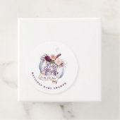 小さなカボチャ秋の赤ちゃんシャワーパーティーの好意 フェイバータグ (インサイチュ)