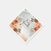 小さなカボチャ |フローラガールベビー散布 スタンダードカクテルナプキン (角)