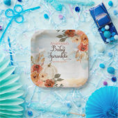 小さなカボチャ |フローラガールベビー散布 ペーパープレート (パーティー)