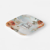 小さなカボチャ |フローラガールベビー散布 ペーパープレート (傾斜あり)