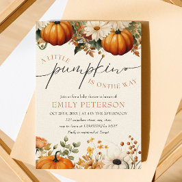 小さなカボチャ |モダンミニマル秋 招待状