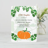 小さなカボチャ 招待状 (スタンド正面)