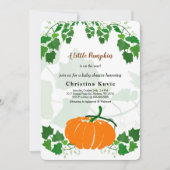 小さなカボチャ 招待状 (正面)