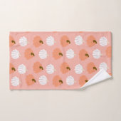 小さなカボチャ#1 #halloween #pattern バスタオルセット (ハンドタオル)