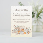 小さなカボチャboho赤ちゃんシャワーベビー エンクロージャーカード (スタンド正面)