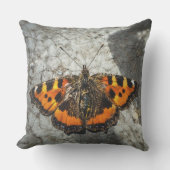 小さなカメの蝶 アウトドアクッション (正面)