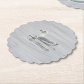 小さなカモメ ペーパーコースター (アングル)