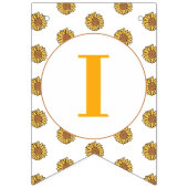 小さなカラフルかぼちゃの赤ちゃんシャワー バンティングフラッグ (第3の旗)