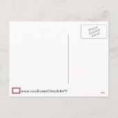 小さなカラフルクリスマスボール写真はがきを追加 シーズンポストカード (裏面)