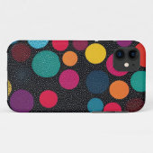 小さなカラフルドットiPhone / iPadケース Case-Mate iPhoneケース (裏面(横))