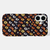 小さなカラフル花模様 Case-Mate iPhoneケース (裏面 (横))
