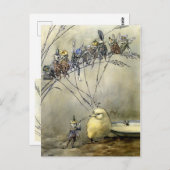 『小さなガの悩み』(ちいさなガのなやみ)アー・ダンカン・カーセ ポストカード (正面/裏面)