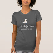 小さなガチョウのベビーシャワー Tシャツ (正面)