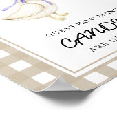 小さなガチョウ – キャンディーの数を推測 ポスター (角)