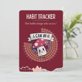 小さなキノコの習慣の追跡 (スタンド正面)