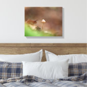 小さなキノコの自然写真 キャンバスプリント (インサイチュ (寝室))