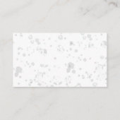 小さなキノコの赤ちゃんシャワー森の赤ちゃんシャワー エンクロージャーカード (裏面)