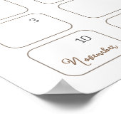 小さなキノコの赤ちゃんシャワー森の赤ちゃんシャワー ポスター (角)