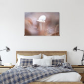 小さなキノコ自然写真 キャンバスプリント (インサイチュ (寝室))