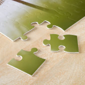 小さなキノコ自然写真 ジグソーパズル (側面)