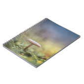 小さなキノコ自然写真 ノートブック (左側)