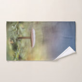 小さなキノコ自然写真 ハンドタオル (ハンドタオル)