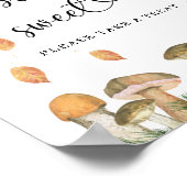 小さなキノコ – ベビーは甘い ポスター (角)