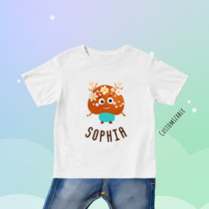 小さなキノコ ベビーTシャツ