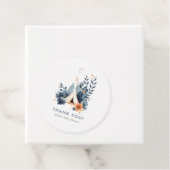 小さなキャンパーの森の赤ちゃんシャワー フェイバータグ (インサイチュ)