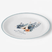 小さなキャンパーの森の赤ちゃんシャワー ペーパープレート (アングル)