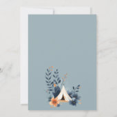 小さなキャンパーフォレストベビーシャワー招待状 招待状 (裏面)