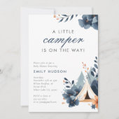 小さなキャンパーフォレストベビーシャワー招待状 招待状 (正面)