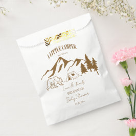 小さなキャンパー冒険ボホ赤ちゃんシャワー フェイバーバッグ