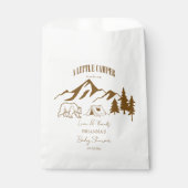 小さなキャンパー冒険ボホ赤ちゃんシャワー フェイバーバッグ (正面)