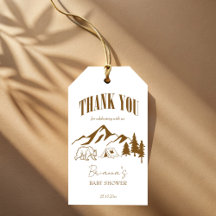 小さなキャンパーboho赤ちゃんシャワーのパーソナライズされた好意