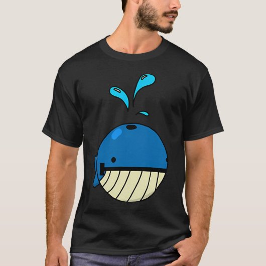 小さなクジラ Tシャツ (正面)