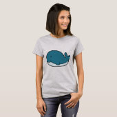 小さなクジラTシャツ Tシャツ (正面フル)