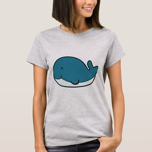 小さなクジラTシャツ Tシャツ (正面)