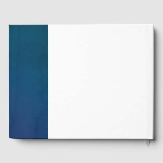 小さなクマのカウボーイかわいい赤ちゃんシャワー ゲストブック (裏面)