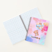 小さなクマのスパイラルノート ノートブック (内部)