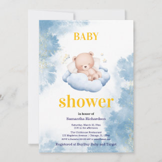 小さなクマの歓迎会 招待状