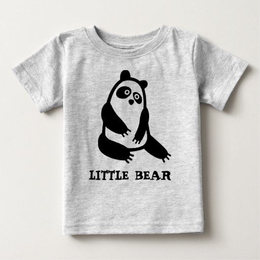 小さなクマ ベビーTシャツ (正面)