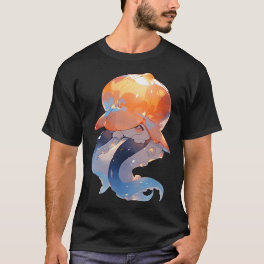 小さなクラゲ Tシャツ (正面)
